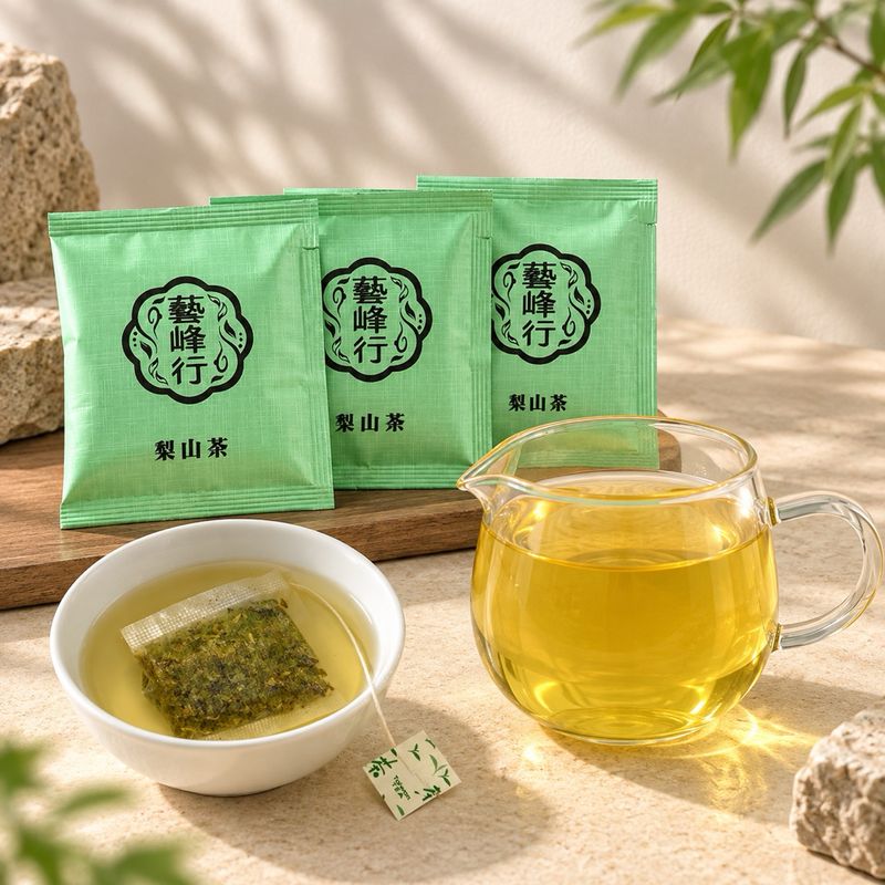 梨山高山烏龍茶包|3g平面茶包